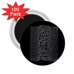 Grayscale Joy Division Graph Unknown Pleasures 2 25  Magnets (100 Pack) 