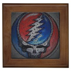 Grateful Dead Logo Framed Tiles