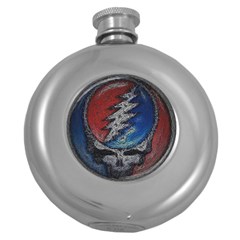 Grateful Dead Logo Round Hip Flask (5 Oz)