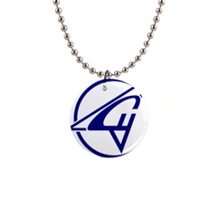 Sukhoi Aircraft Logo 1  Button Necklace