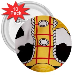 Woody Toy Story 3  Buttons (10 Pack) 