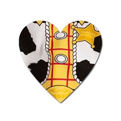 Woody Toy Story Heart Magnet