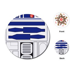 R2 Series Astromech Droid Playing Cards (round)