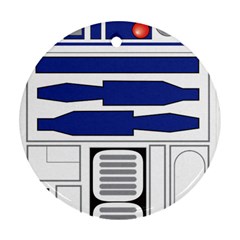 R2 Series Astromech Droid Round Ornament (two Sides)