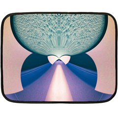 Digital Art Art Artwork Abstract Fleece Blanket (mini) by Pakrebo