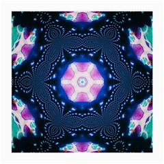 Abstract Fractal Pattern Colorful Medium Glasses Cloth (2-side) by Pakrebo