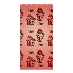 Funny Mushroom Pattern Shower Curtain 36  X 72  (stall)  by FantasyWorld7