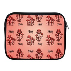 Funny Mushroom Pattern Apple Ipad 2/3/4 Zipper Cases by FantasyWorld7