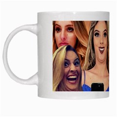 Lele Pons - Funny Faces White Mugs by Valentinaart