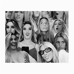 Lele Pons - Funny Faces Small Glasses Cloth by Valentinaart