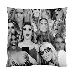 Lele Pons - Funny Faces Standard Cushion Case (two Sides) by Valentinaart