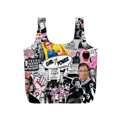 Feminism Collage  Full Print Recycle Bag (s) by Valentinaart