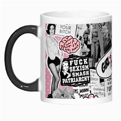 Feminism Collage  Morph Mugs by Valentinaart