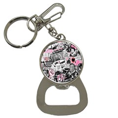 Feminism Collage  Bottle Opener Key Chains by Valentinaart