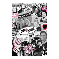 Feminism Collage  Shower Curtain 48  X 72  (small)  by Valentinaart