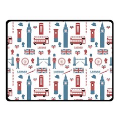 London Love Double Sided Fleece Blanket (small) 