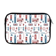 London Love Apple Macbook Pro 17  Zipper Case by lucia