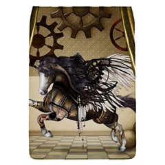 Awesome Steampunk Unicorn With Wings Removable Flap Cover (s) by FantasyWorld7