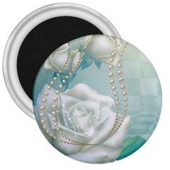 Wonderful Roses In Soft Colors 3  Magnets by FantasyWorld7