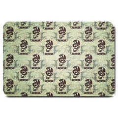 Awesome Chinese Dragon Pattern Large Doormat 