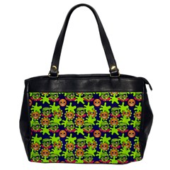 Smiley Background Smiley Grunge Oversize Office Handbag