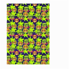 Smiley Background Smiley Grunge Large Garden Flag (Two Sides)