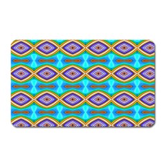 Abstract Colorful Unique Magnet (rectangular) by Alisyart