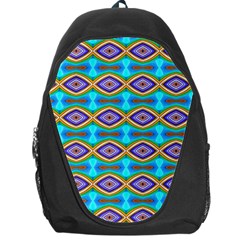 Abstract Colorful Unique Backpack Bag by Alisyart