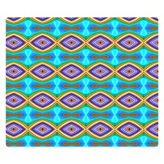 Abstract Colorful Unique Double Sided Flano Blanket (small)  by Alisyart