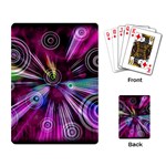 Fractal Circles Abstract Playing Cards Single Design Back