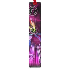 Fractal Circles Abstract Large Book Marks by Pakrebo