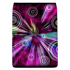 Fractal Circles Abstract Removable Flap Cover (l) by Pakrebo