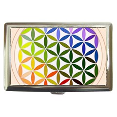 Mandala Rainbow Colorful Reiki Cigarette Money Case