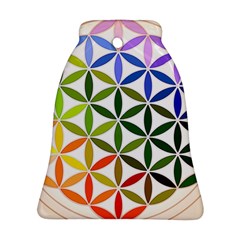 Mandala Rainbow Colorful Reiki Ornament (Bell)