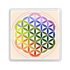 Mandala Rainbow Colorful Reiki Memory Card Reader (Square)