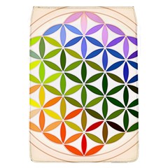 Mandala Rainbow Colorful Reiki Removable Flap Cover (L)