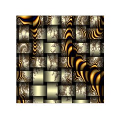 Graphics Abstraction The Illusion Small Satin Scarf (square) by Pakrebo