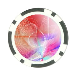 Background Nebulous Fog Rings Poker Chip Card Guard by Pakrebo