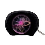 Stress Fractal Round Ball Light Accessory Pouch (Small) Back