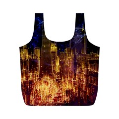 City View San Francisco Usa Full Print Recycle Bag (m) by Pakrebo