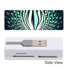 Retro Illusion Canvas Night Memory Card Reader (stick) by Pakrebo