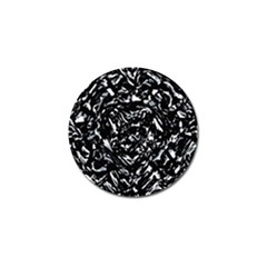 Dark Abstract Print Golf Ball Marker (10 Pack) by dflcprintsclothing