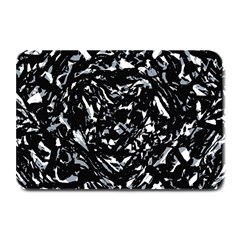 Dark Abstract Print Plate Mats by dflcprintsclothing