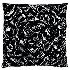 Dark Abstract Print Standard Flano Cushion Case (two Sides) by dflcprintsclothing