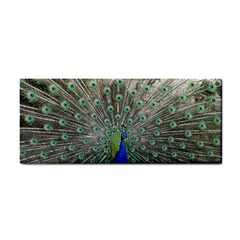 Peacock Bird Animal Feather Hand Towel by Pakrebo