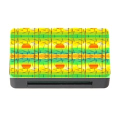 Birds Beach Sun Abstract Pattern Memory Card Reader with CF