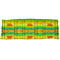 Birds Beach Sun Abstract Pattern Body Pillow Case Dakimakura (Two Sides)