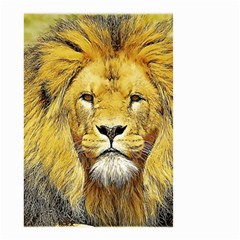 Lion Lioness Wildlife Hunter Small Garden Flag (two Sides) by Pakrebo