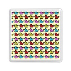 Ducklings Background Ducks Cute Memory Card Reader (square) by Pakrebo