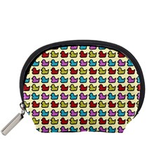 Ducklings Background Ducks Cute Accessory Pouch (small)